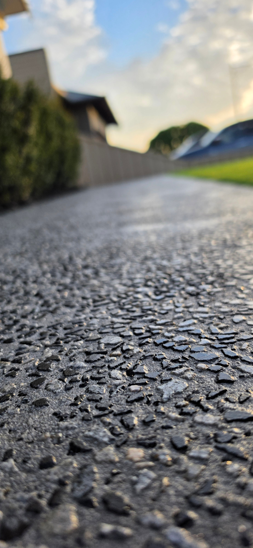 Side passage – after